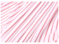 Tissu rayé rose et blanc avec des plis