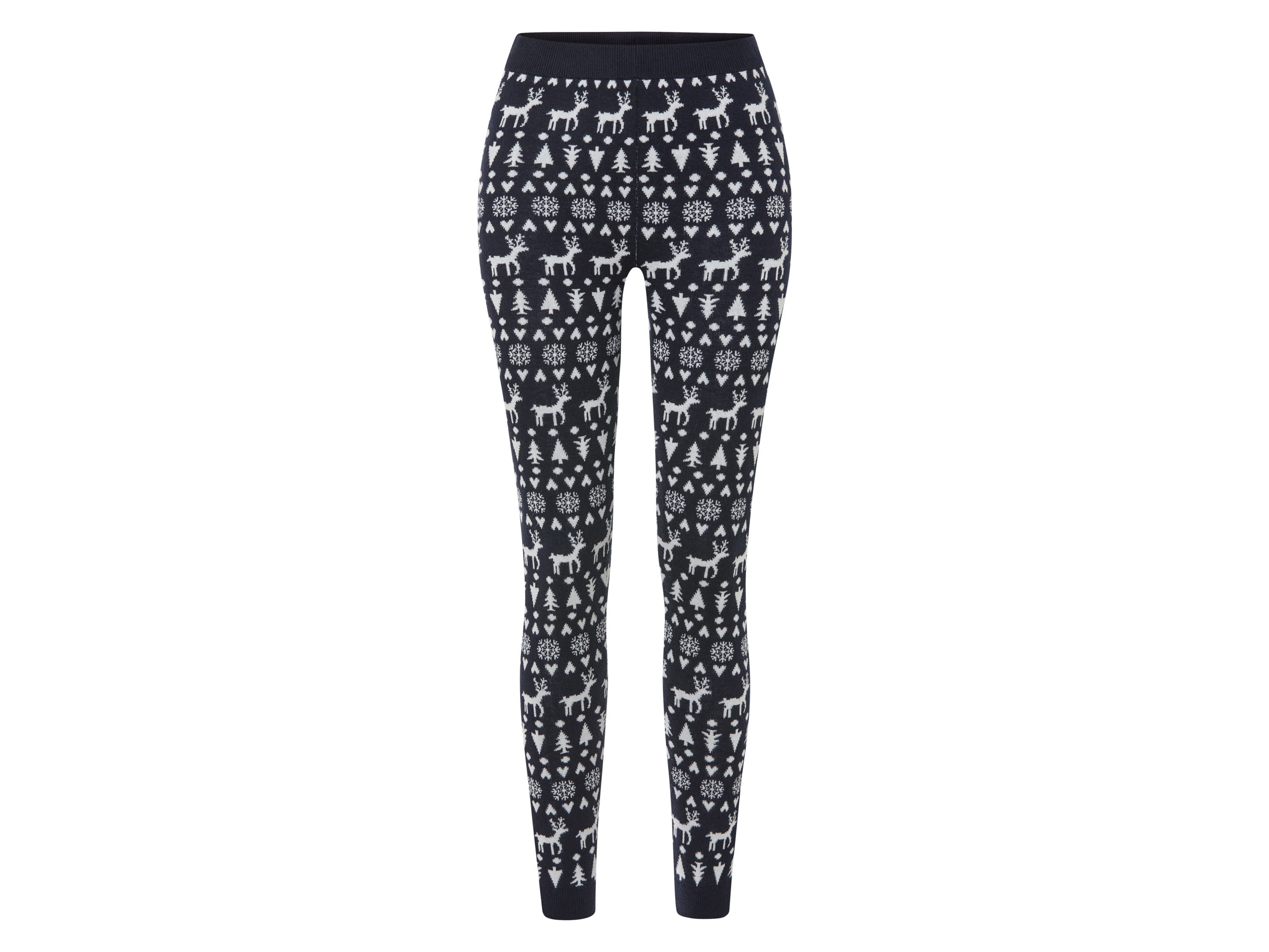 esmara® Legging motif Noël femme  (bleu foncé, S(34/36))