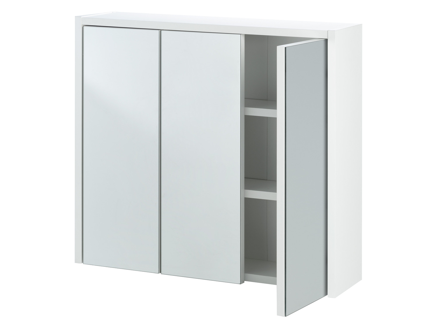 LIVARNO home Armoire de toilette miroir, 65 x 60 x 17