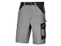 Short de travail gris avec plusieurs poches de Parkside.