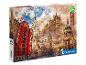 Un puzzle de 1000 pièces avec des images du London Eye, du Tower Bridge et de cabines téléphoniques rouges.