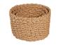 Un panier rond en osier