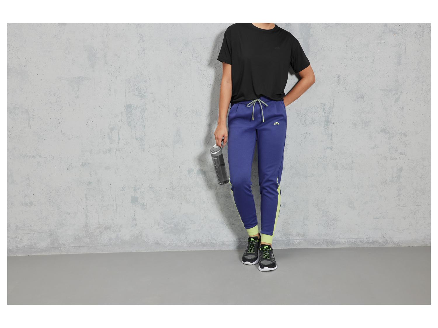 Pantalon Molletonné Femme Kappa Logo Zalia - Coton, Coupe Regular, Poignet Bas, Logo Brodé Pantalon Molletonné Kappa Femme Logo Zalia