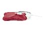 Un coussin chauffant rouge de Silvercrest.
