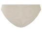 Culotte de bain beige côtelée.