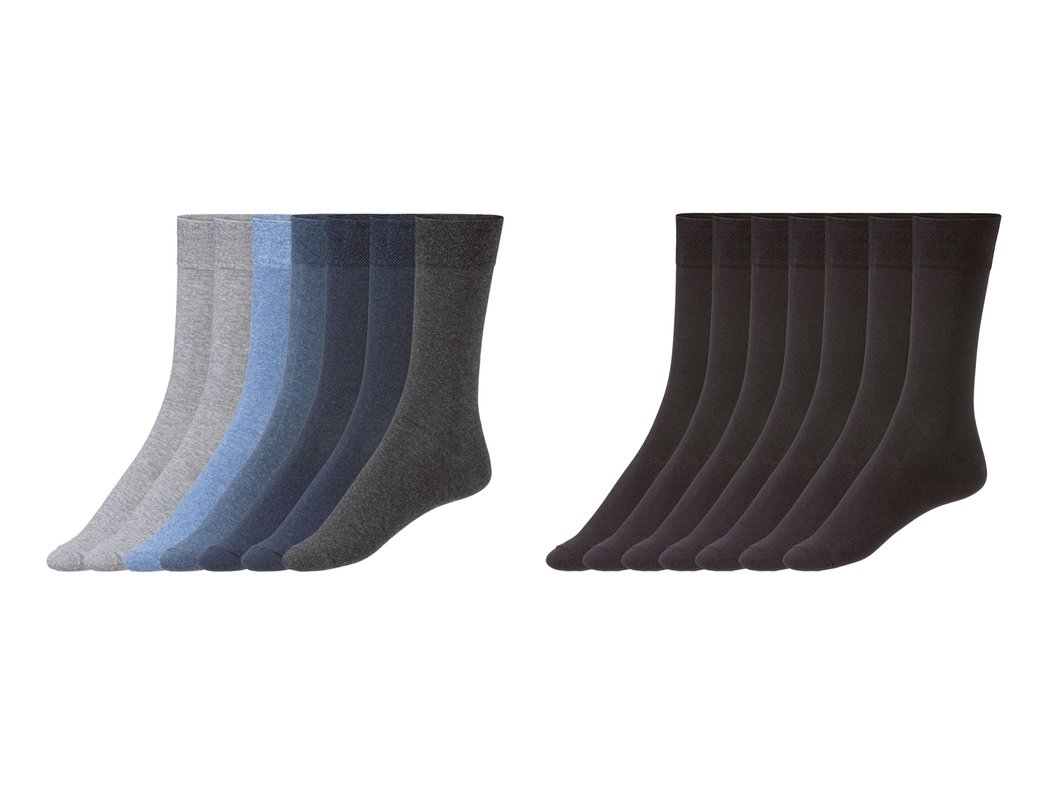 LIVERGY® Lot de 7 paires de chaussettes homme