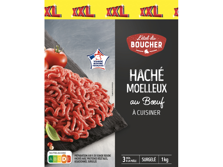 Haché moelleux au bœuf L'Etal du Boucher, 1 kg