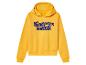 Un sweat-shirt à capuche jaune avec l'inscription 'Kindness Matters'