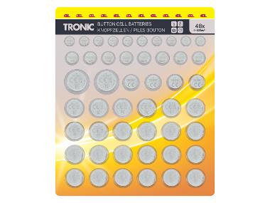 TRONIC® Multipack de piles, 48 pièces