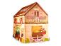 Maison de jeu Fendt en forme de ferme pour enfants.