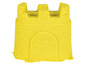 Un château en sable jaune