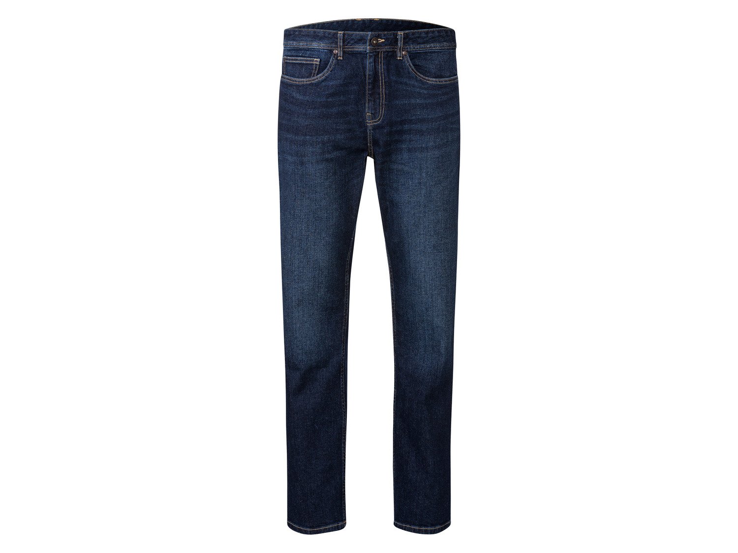 Jean Homme Livergy Taille 46 Bleu - Coupe Slim Ajustable - Neuf Avec étiquettes