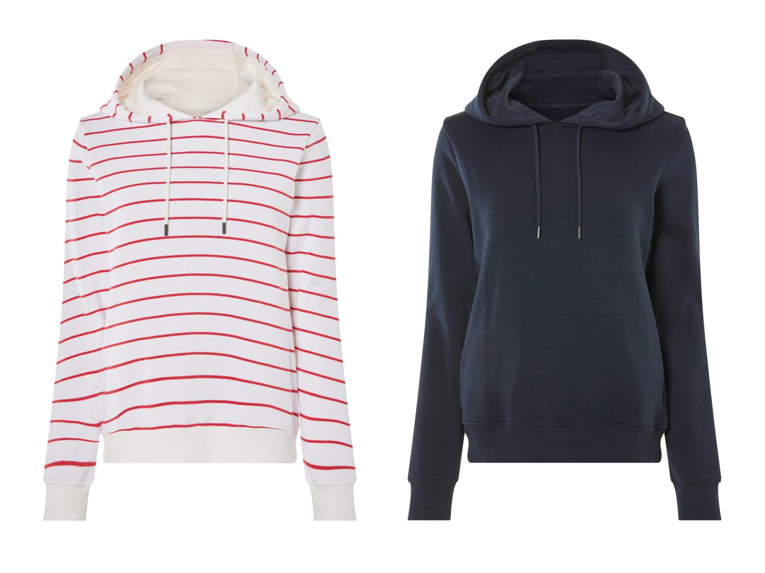 Sweat à Capuche Femme La Monne – écru, Taille Unique M-XL, Neuf Avec étiquettes