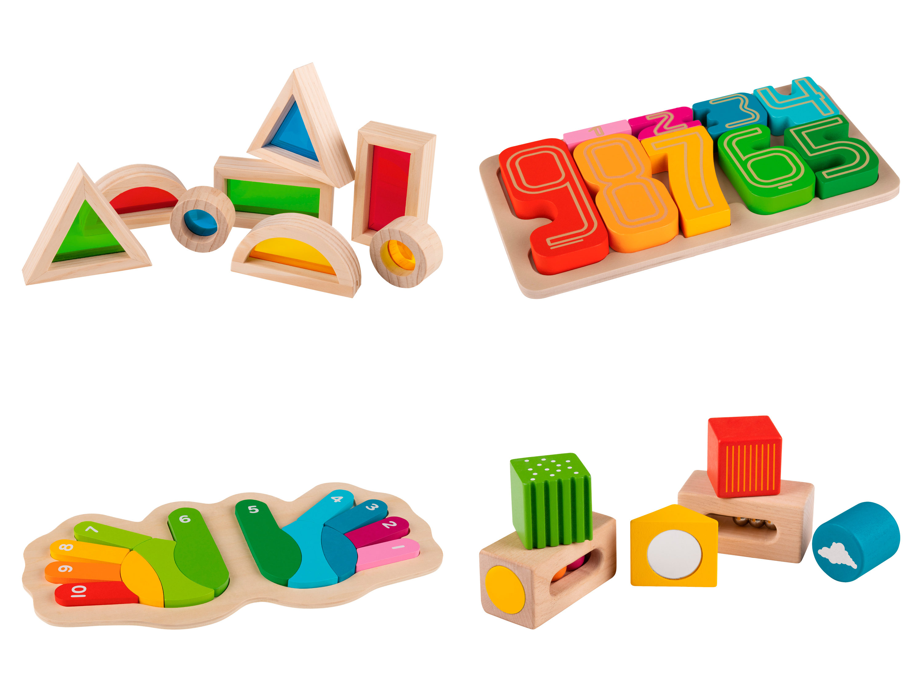 Playtive Jeu ou blocs Montessori