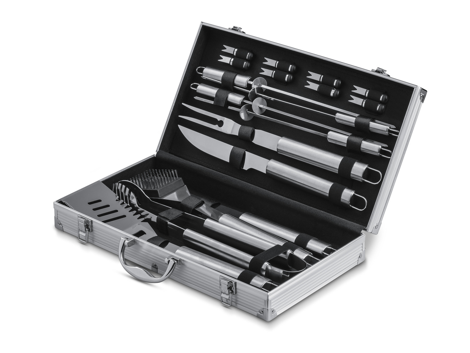 Coffret barbecue aluminium 5 accessoires