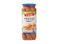 Bocal de saucisses de type Bockwurst fumées de porc.