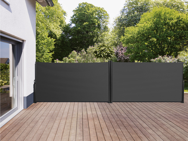 Aller en mode plein écran : LIVARNO home Store latéral double, 600 x 160 cm, anthracite - Image 2