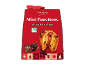 Mini Panettone aux pépites de chocolat, avec œufs de poules élevées au sol, Fairtrade, emballage festif.
