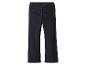 Pantalon en velours côtelé bleu foncé pour filles.