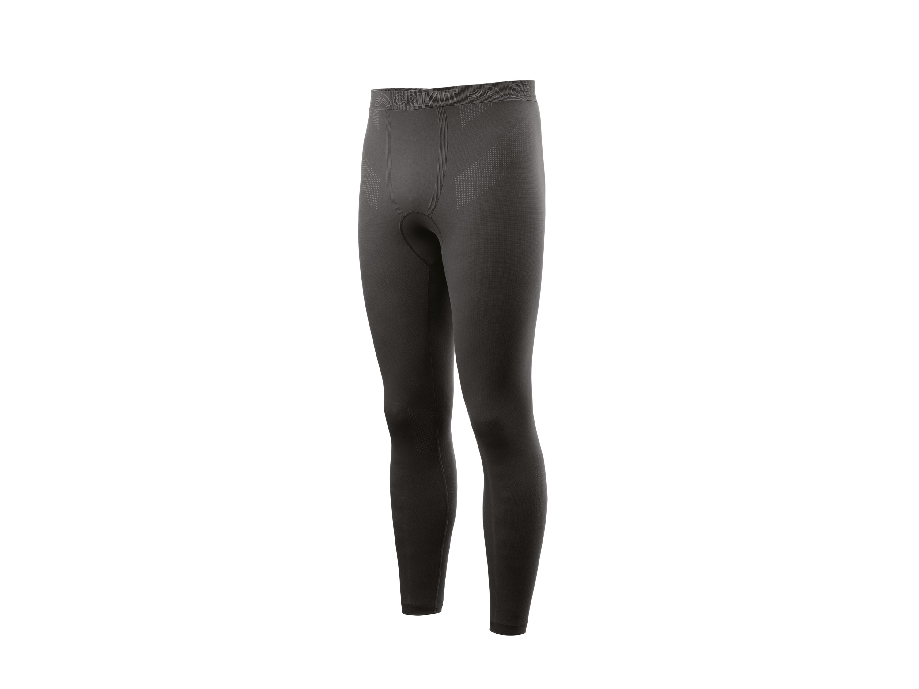 CRIVIT Caleçon technique homme (M, noir/gris)