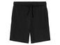 Short de jogging noir avec cordon.