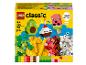 Ensemble LEGO Classic avec 150 briques, dont un avocat, un gâteau et une glace à la pastèque.
