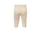Legging côtelé beige clair pour bébé, vue arrière.