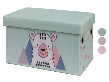 LIVARNO home Banc-coffre de rangement pour enfants, avec rembourrage