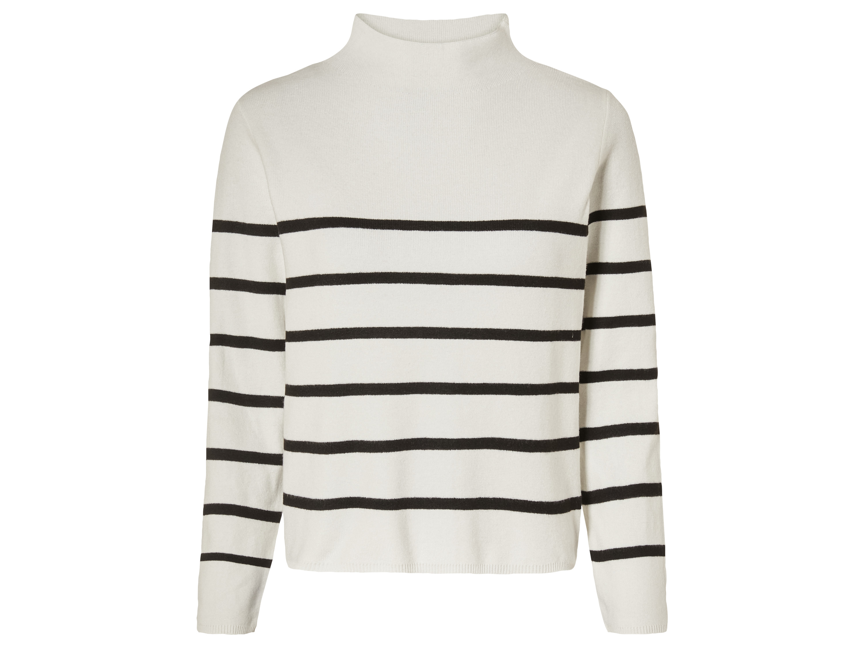esmara® Pull col roulé femme  (blanc, S (34/36))