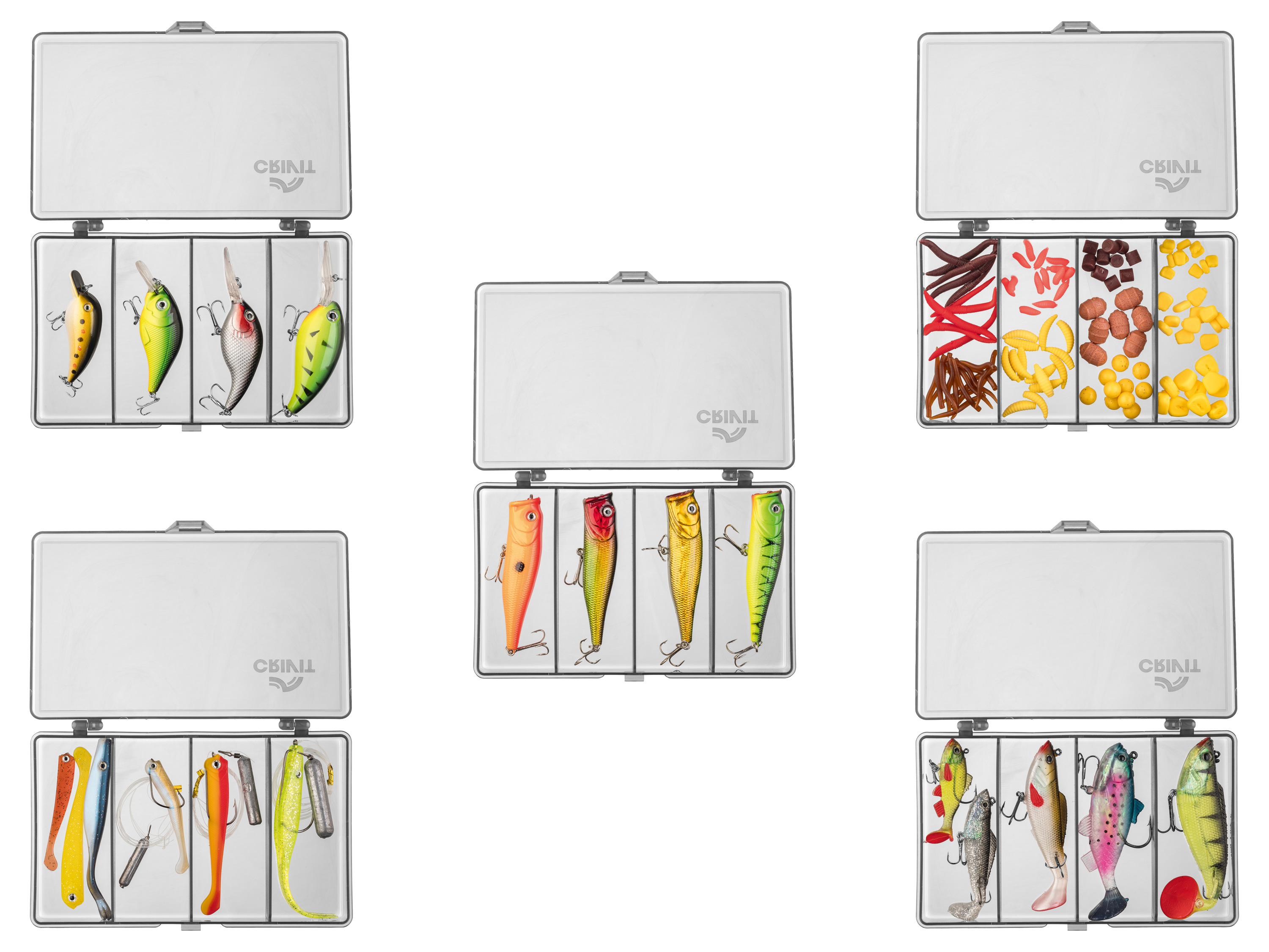 CRIVIT Set d’appâts de pêche