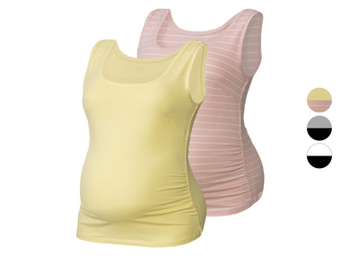 esmara® Lot de 2 débardeurs de grossesse