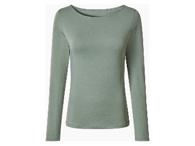 ESMARA® T-shirt à manches longues femme (vert, XL(46/48))