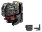 Kombilaser avec boutons marche/arrêt, bouton de mode et indicateur de batterie, plus accessoires