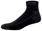 Chaussettes noires CAT avec talon et pointe renforcés.