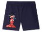 Shorts enfant bleu marine avec Spider-Man.