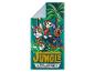 Serviette de bain Paw Patrol Jungle Pups : Marshall, Chase et Skye.