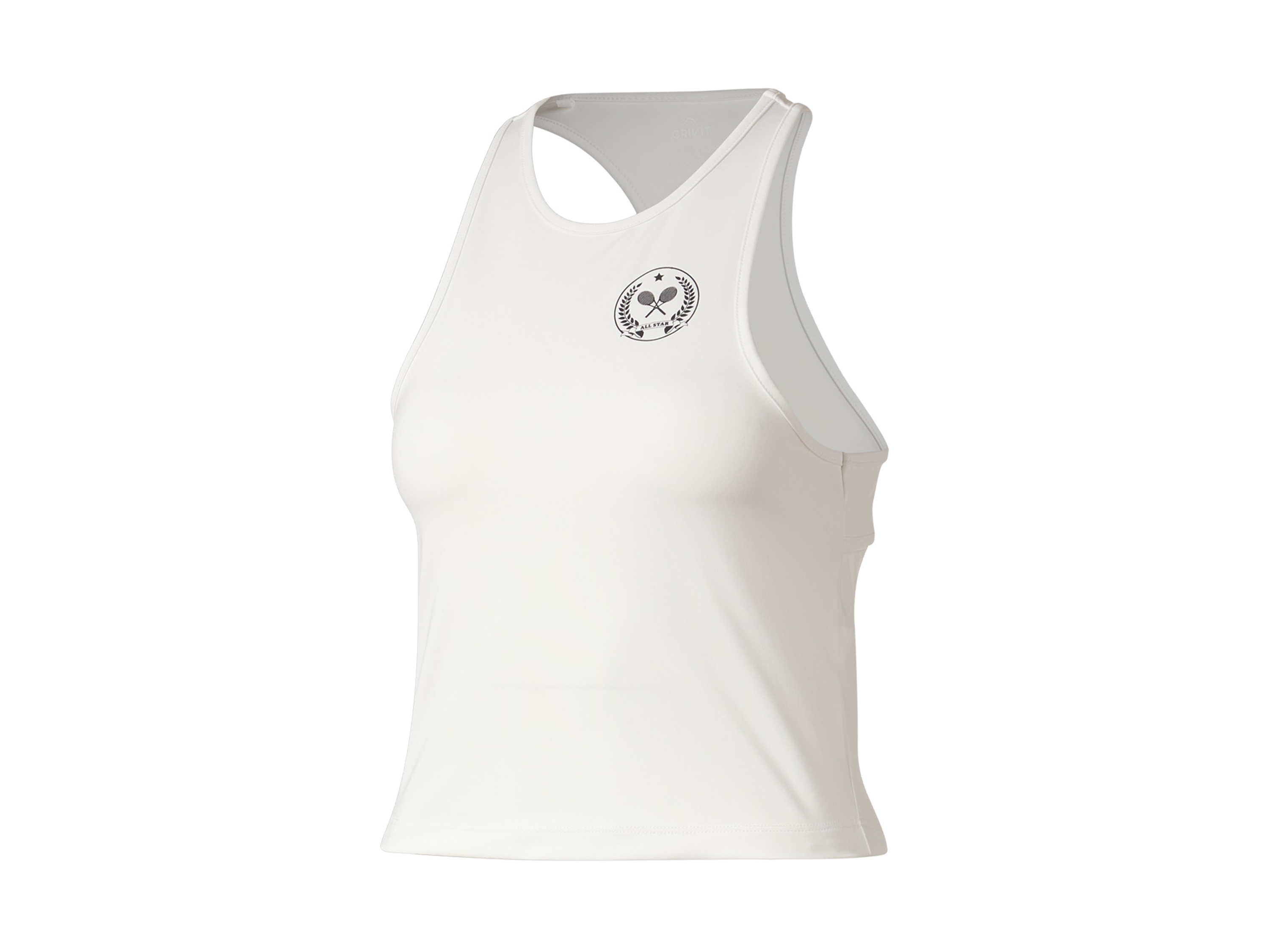 CRIVIT Débardeur fonctionnel femme (blanc)