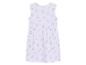 Robe d'été pour fille, motif toucans roses.