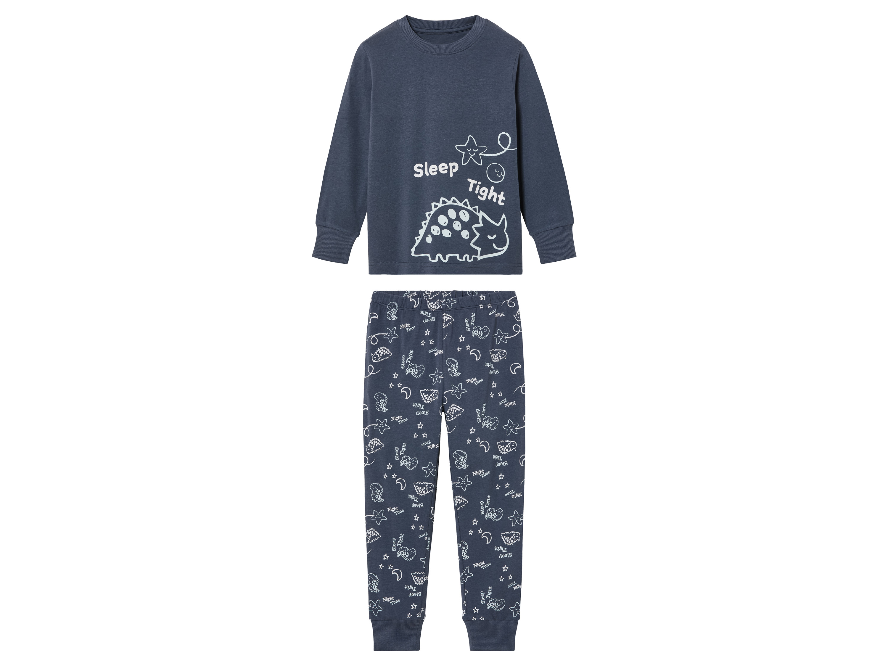 lupilu® Pyjama enfant (2-4 ans, bleu marine)