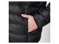 Veste matelassée noire pour homme avec poches.