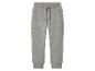 Pantalon de jogging gris avec cordon.