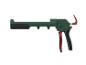Un pistolet à silicone vert et noir pour des projets de bricolage.