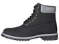 Bottines noires à lacets