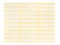 Feuille avec plusieurs étiquettes blanches rectangulaires vierges sur fond jaune.