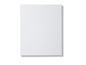 Une toile blanche pour peindre.