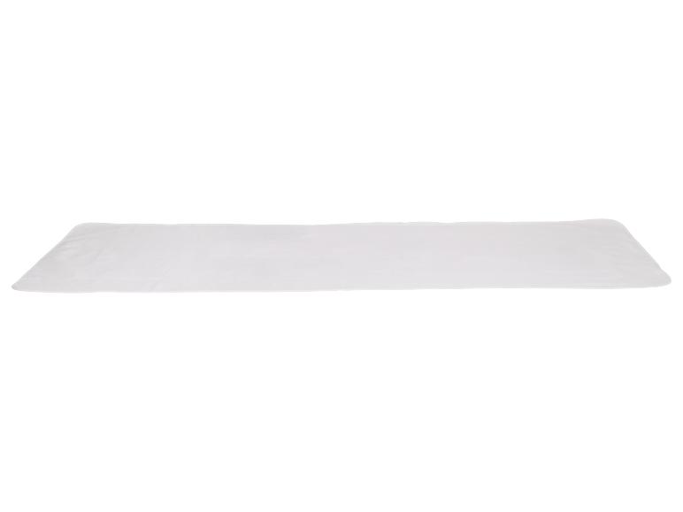 Long oreiller de corps blanc rectangulaire