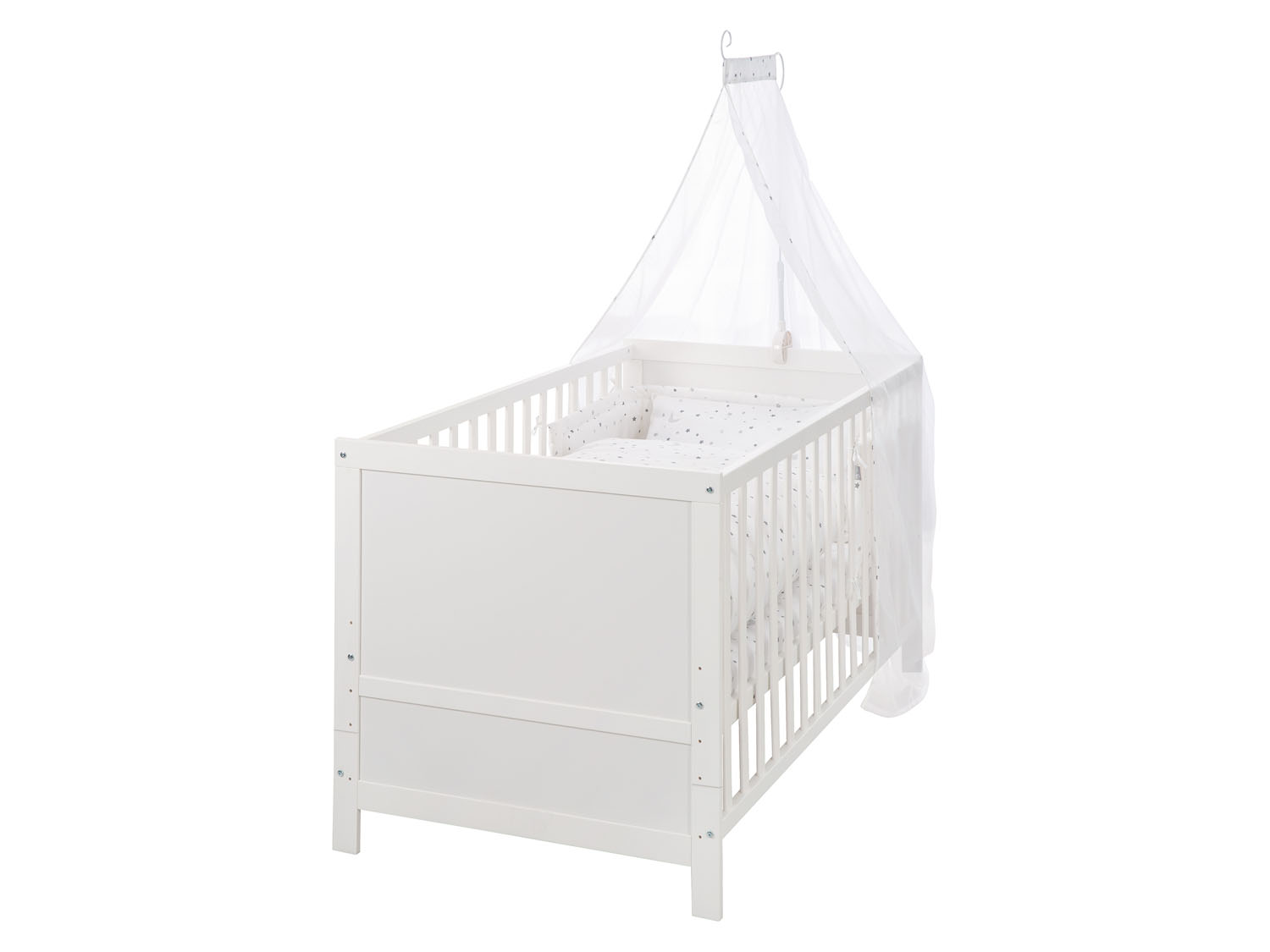 Roba 0193tp 3v235 Lit Pour Bébé Lit Bébé Bois - vue 4