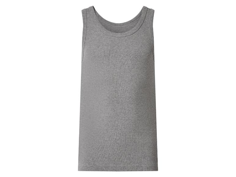 Débardeur basique en coton gris pour homme