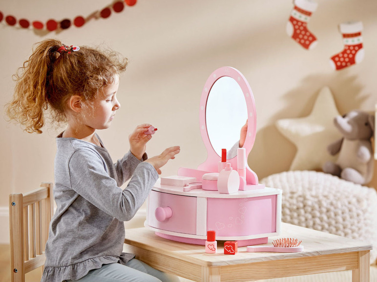 Aller en mode plein écran : Playtive Table de maquillage, chariot de courses ou établi en bois - Image 10
