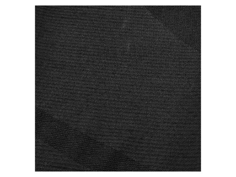 Tissu noir tricoté texturé
